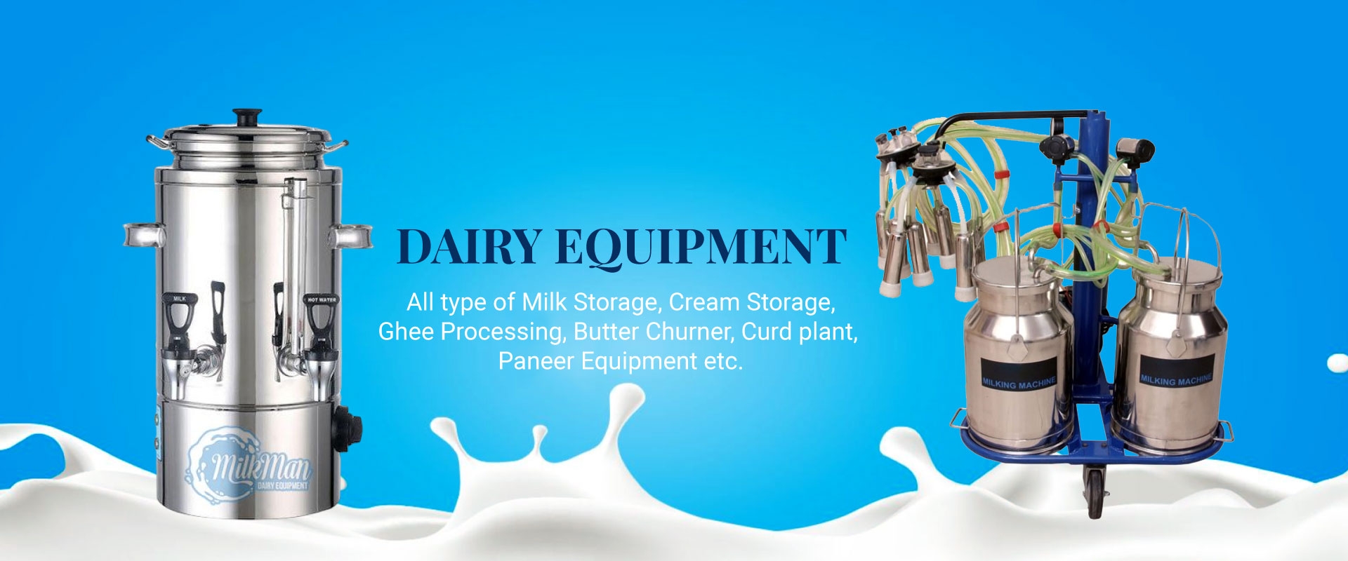 Dairy Equipment Manufacturers in Punjab